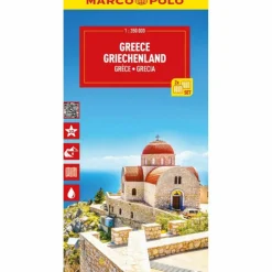 MARCO POLO REISEKARTE GRIECHENLAND (2-KARTEN-SET) 1:350.000 - Straßenkarte