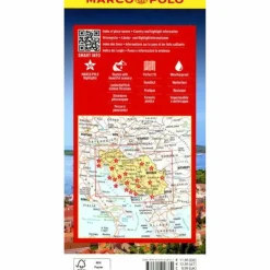 MARCO POLO REISEKARTE KROATIEN, SERBIEN, BOSNIEN - Straßenkarte