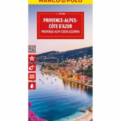MARCO POLO REISEKARTE PROVENCE-ALPES-CÔTE D'AZUR 1:275.000 - Straßenkarte