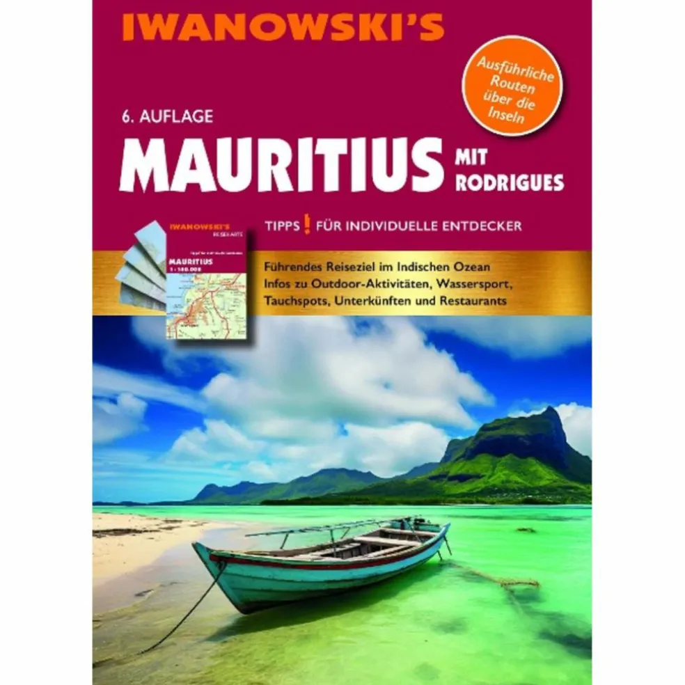 MAURITIUS MIT RODRIGUES - REISEFÜHRER VON IWANOWSKI