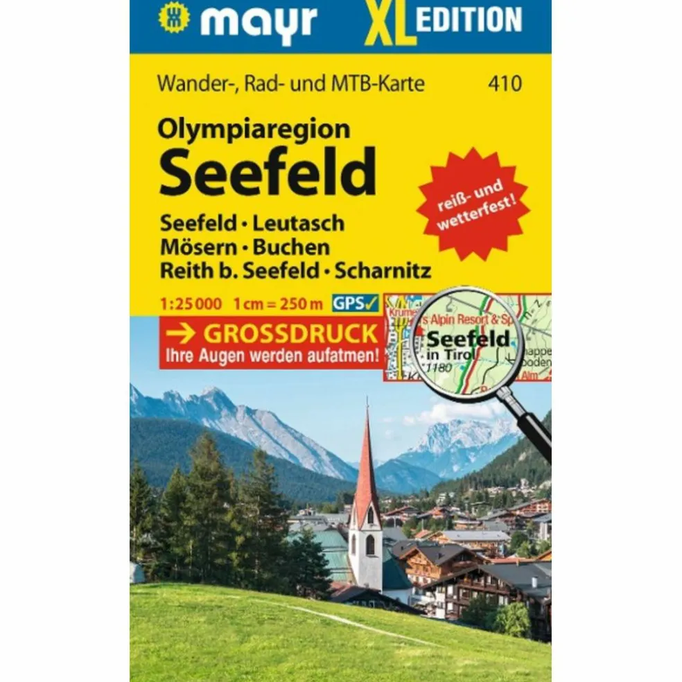MAYR WANDERKARTE OLYMPIAREGION SEEFELD XL 1:25.000
