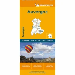 MICHELIN AUVERGNE-LIMOUSIN - Straßenkarte