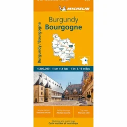 MICHELIN BURGUND - Straßenkarte