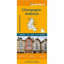 MICHELIN CHAMPAGNE ARDENNEN - Straßenkarte