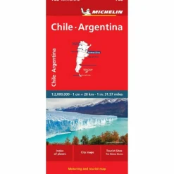 MICHELIN CHILE ARGENTINIEN - Karte