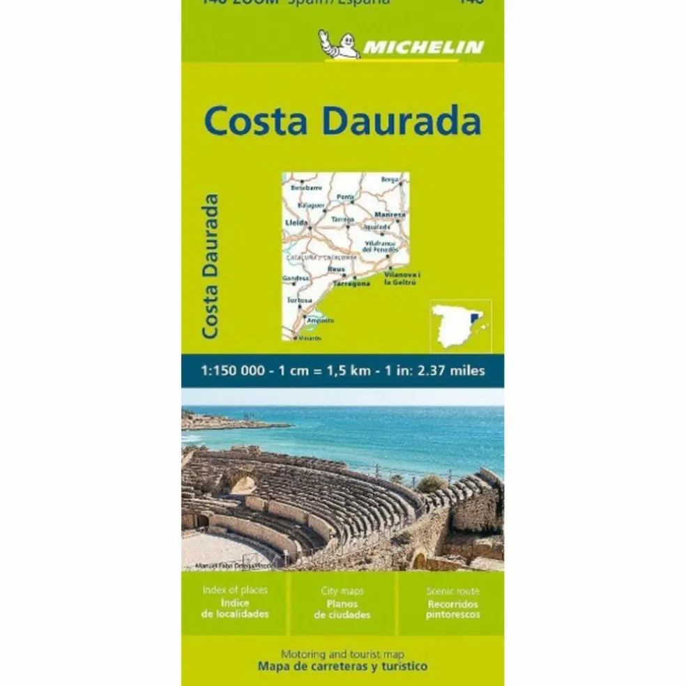 MICHELIN COSTA DAURADA - Straßenkarte