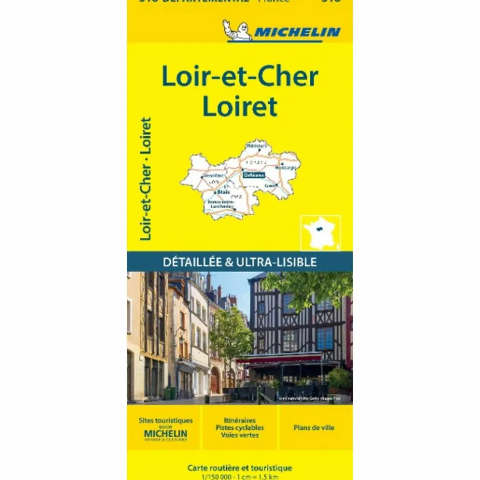 MICHELIN LOIRE-TAL - Straßenkarte