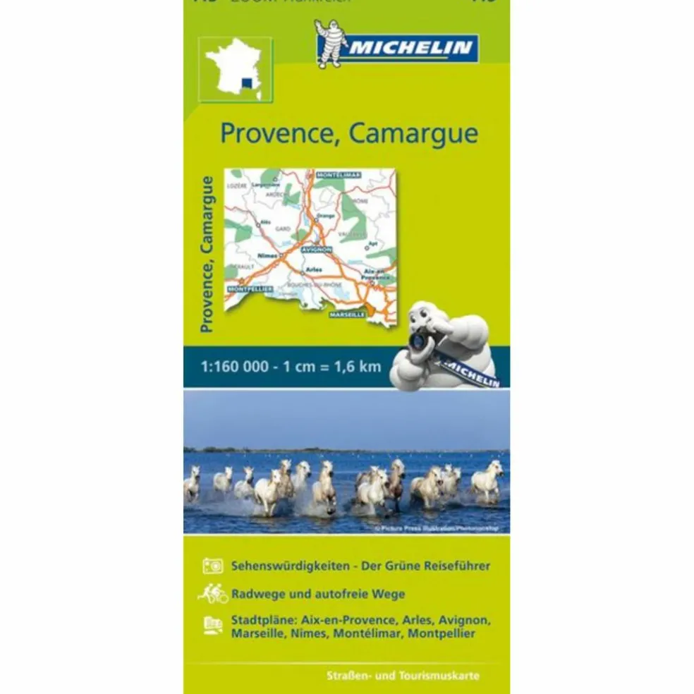 MICHELIN PROVENCE - CAMARGUE - Straßenkarte