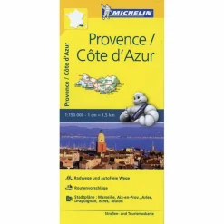 MICHELIN PROVENCE - COTE D'AZUR 1:150.000 - Straßenkarte