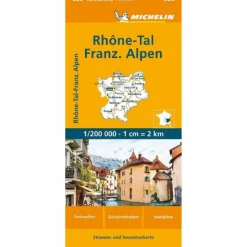 MICHELIN RHONETAL - FRANZÖSICHE ALPEN - Straßenkarte