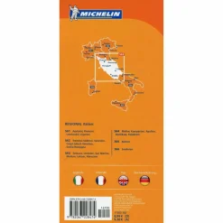 MICHELIN TOSKANA, UMBRIEN, SAN MARINO - Straßenkarte