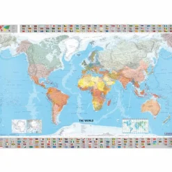 MICHELIN WELT. PLANO. 1 : 28 500 000 - Weltkarte