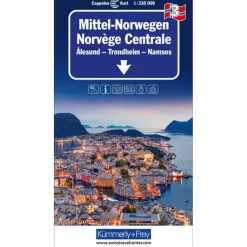 MITTEL-NORWEGEN NR. 03 REGIONALKARTE NORWEGEN 1:335 000 - Straßenkarte