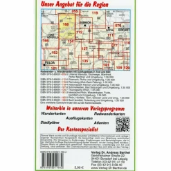 MITTLERES WERRATAL, GERSTUNGEN, BERKA, HERINGEN - Wanderkarte