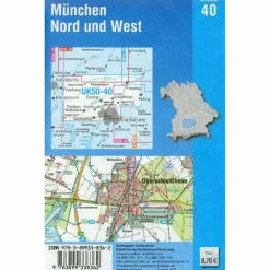 MÜNCHEN NORD UND WEST 1 : 50 000 ((UK 50-40)