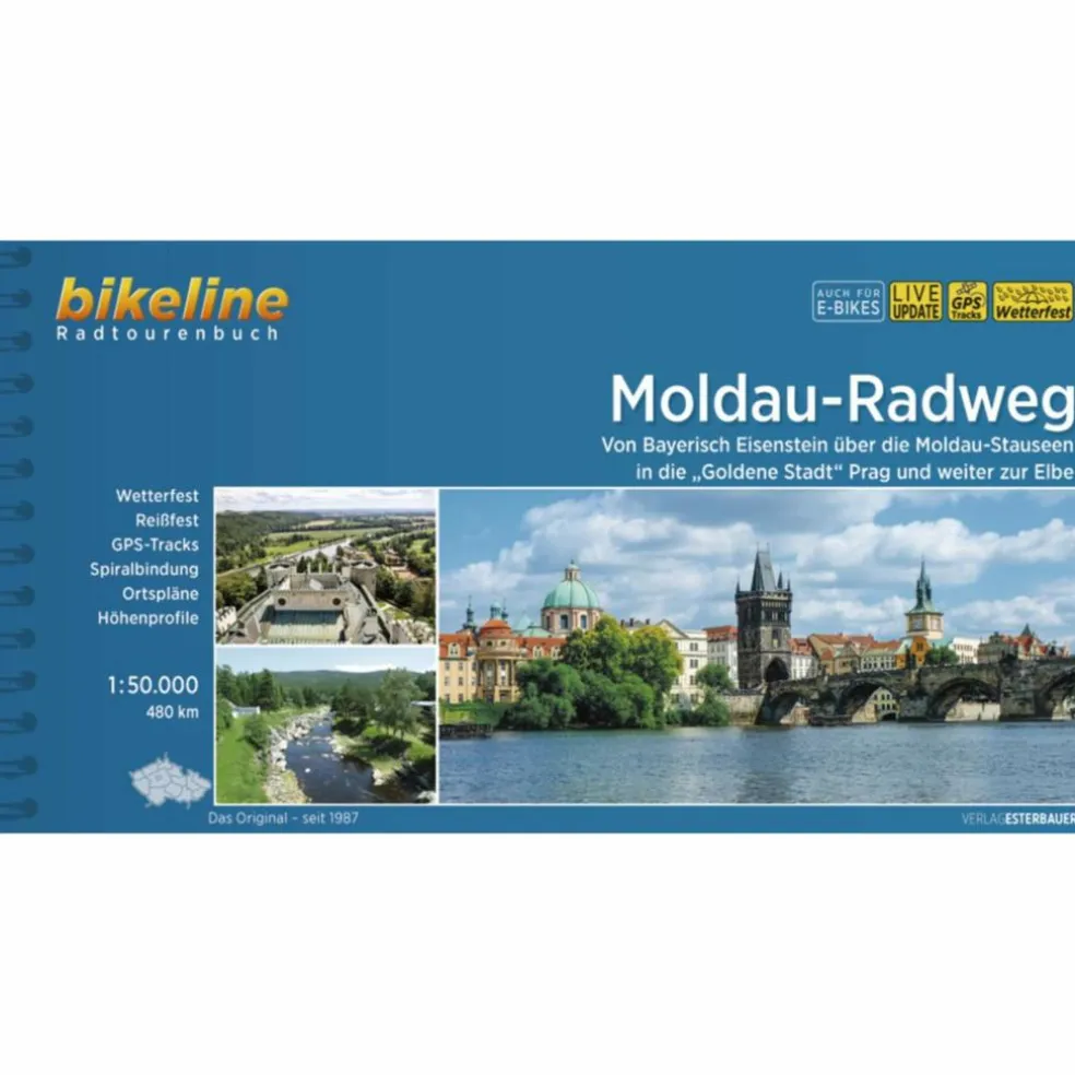 MOLDAU-RADWEG - Radwanderführer