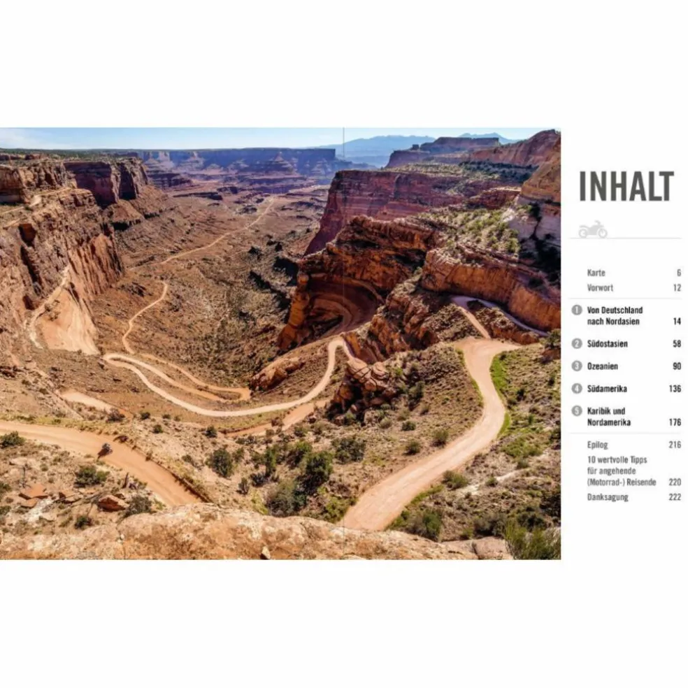 MOTORRADABENTEUER WELTREISE - Bildband