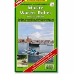 MÜRITZ, WAHREN, RÖBEL UND UMGEBUNG - Wanderkarte