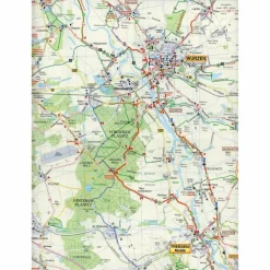 MULDENTAL, GRIMMA, WURZEN, EILENBURG UND - Wanderkarte