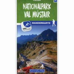 NATIONALPARK - VAL MÜSTAIR 37 WANDERKARTE 1:40 000 MATT LAMI - Wanderkarte