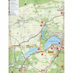 NATURPARK BARNIM, WANDLITZSEE UND UMGEBUNG - Wanderkarte