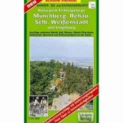 NATURPARK FICHTELGEBIRGE, MÜNCHBERG - Wanderkarte
