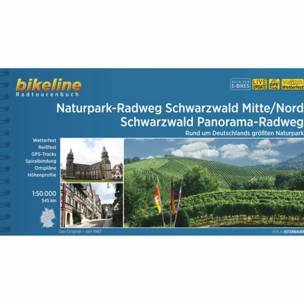 NATURPARK-RADWEG SCHWARZWALD MITTE/NORD - Radwanderführer