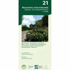 NECKARTAL-STAUFERLAND 1:20.000 - Wanderkarte