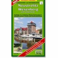 NEUSTRELITZ, WESENBERG UND UMGEBUNG 1:50.000 - Wanderkarte