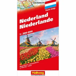 NIEDERLANDE STRASSENKARTE 1:200 000