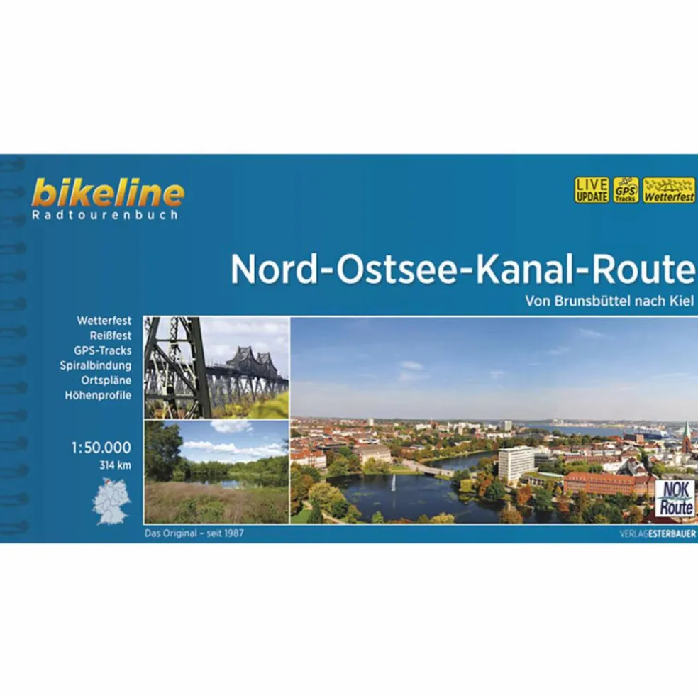 NORD-OSTSEE-KANAL-ROUTE - Radwanderführer