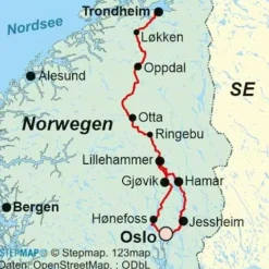 NORWEGEN: OLAVSWEG - Wanderführer