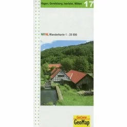 NRW-WANDERKARTE 17 HAGEN, GEVELSBERG 1:25.000