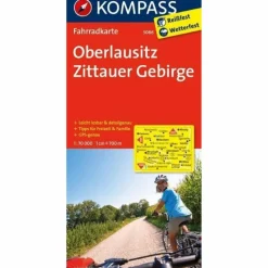 OBERLAUSITZ - ZITTAUER GEBIRGE 1 : 70 00 - Fahrradkarte