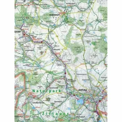 OBERLAUSITZ - ZITTAUER GEBIRGE 1 : 70 00 - Fahrradkarte