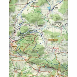 OBERLAUSITZER BERGLAND UND NATIONALPARK - Wanderkarte