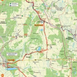 ODER-NEIßE-RADWEG ZICK-ZACK-FALTUNG - Wanderkarte