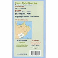 OMAN: DHOFAR ROAD MAP - Straßenkarte