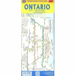 ONTARIO 1:900000 - Straßenkarte