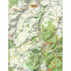 OSTERZGEBIRGE. ALTENBERG UND UMGEBUNG - Wanderkarte