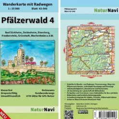 PFÄLZERWALD 4 - Wanderkarte