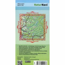 PFÄLZERWALD 5. BLATT 41-546, 1 : 25 000 - Wanderkarte