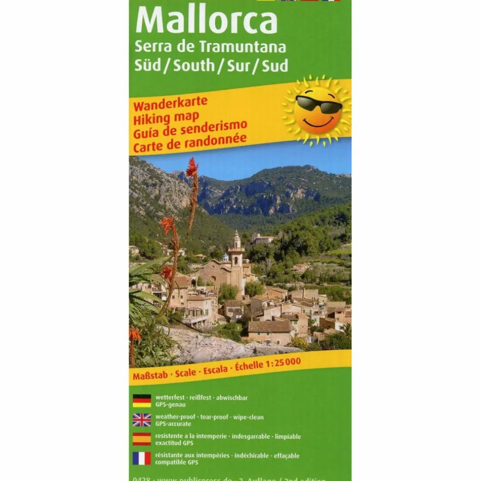PUBLICPRESS SERRA DE TRAMUNTANA SÜD - Wanderkarte