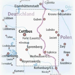 PUBLICPRESS SPREE - Fahrradkarte