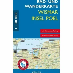 RAD- UND WANDERKARTE WISMAR, INSEL POEL