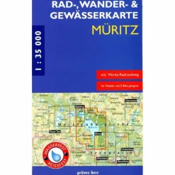 RAD-, WANDER- UND GEWÄSSERKARTE MÜRITZ