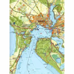 RAD-, WANDER- UND GEWÄSSERKARTE MÜRITZ