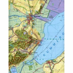 RAD-, WANDER- UND GEWÄSSERKARTE KUMMEROWER - Fahrradkarte