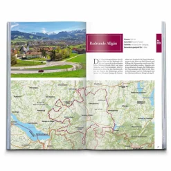 RADFERNWEGE QUER DURCH DIE ALPEN - Radwanderführer