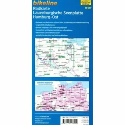 RADKARTE LAUENBURGISCHE SEENPLATTE HAMBURG OST (RK-SH07) - Fahrradkarte